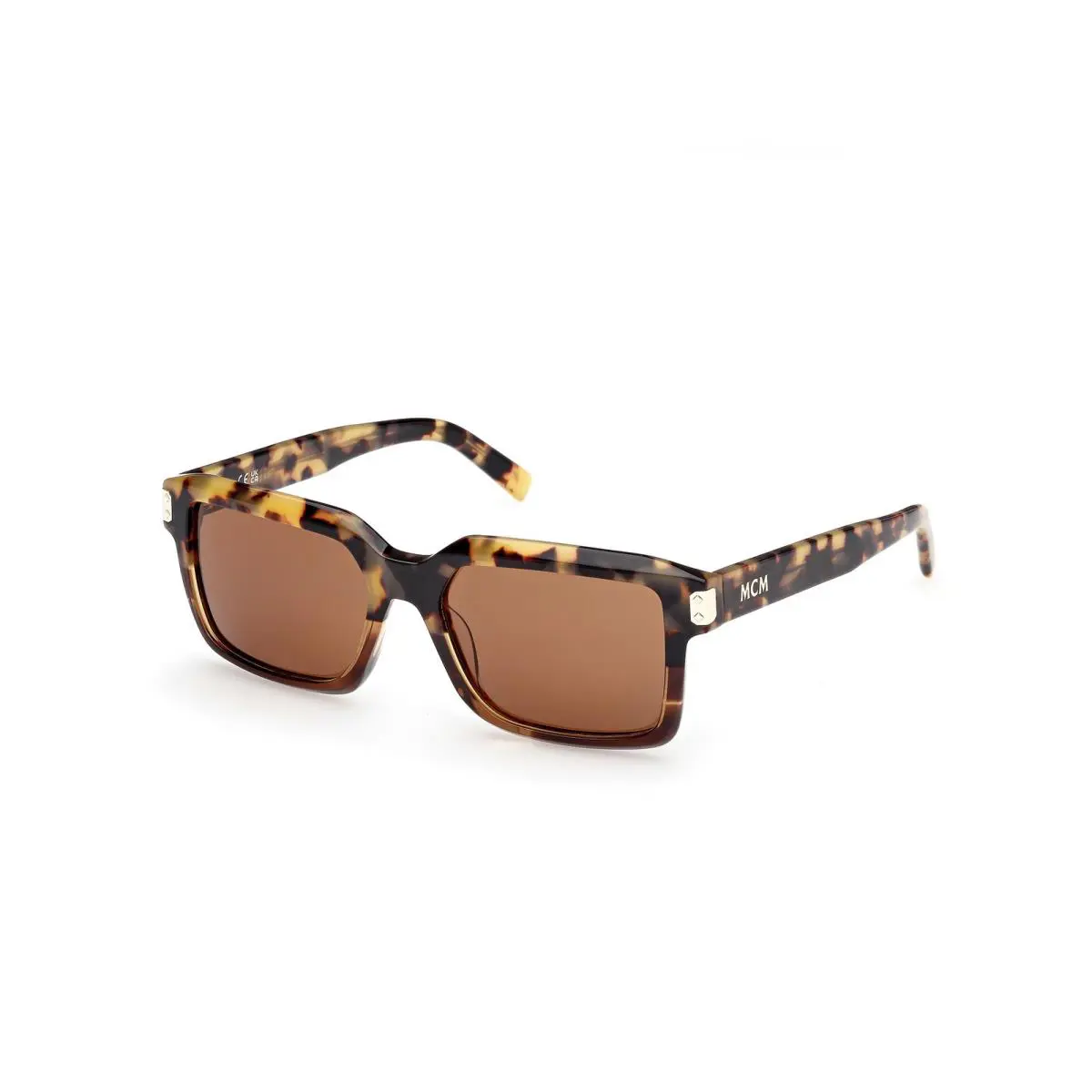 Mcm Worldwide MW0020 Havana Striped Blonde Havana 56J Sunglasses