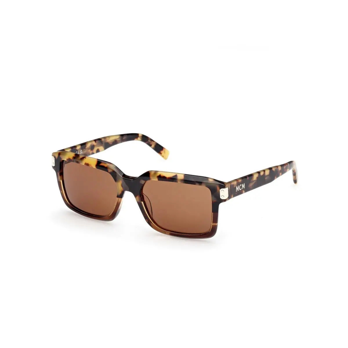 Mcm Worldwide MW 0020 Havana/striped / Blonde Havana 56J Size 54 Sunglasses by MCM