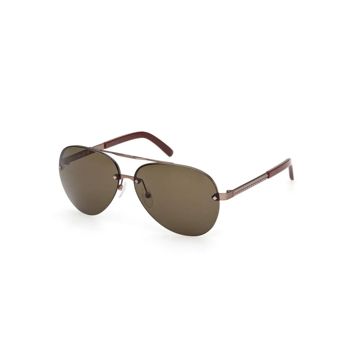 Mcm Worldwide MW 0027-H Matte Dark Bronze / 37N Size 63 Sunglasses