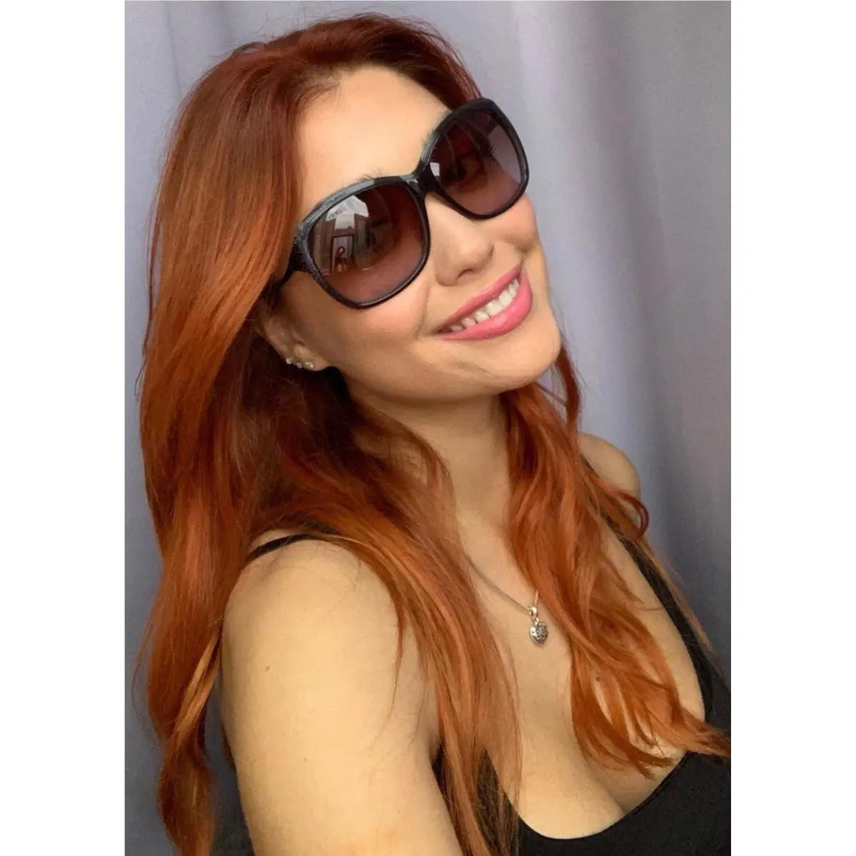Jimmy Choo Annette/s Yhn Blue Glitter Gradient Women`s Sunglasses Iii
