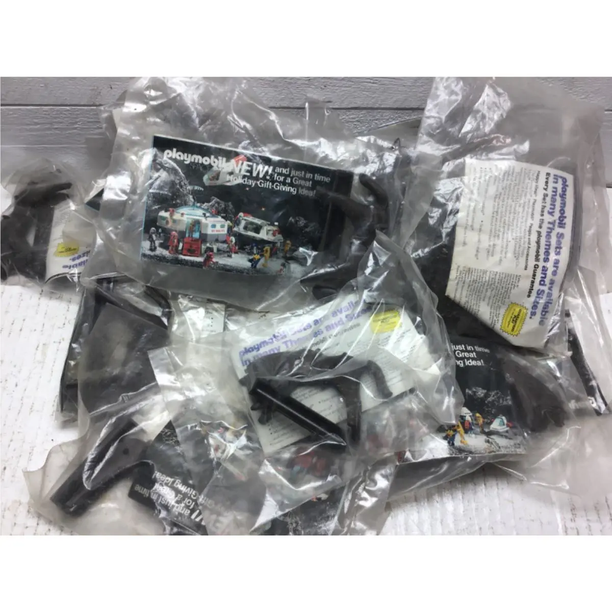 15 Playmobil Horses In Package