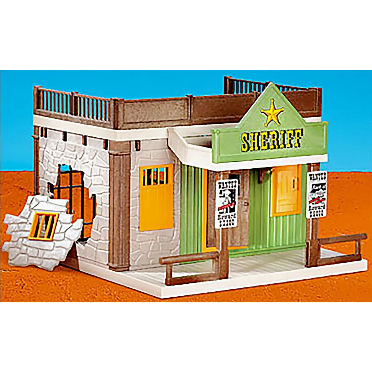 Playmobil 7378 Vintage Sheriff`s Office - Mint in Brown Box Steck