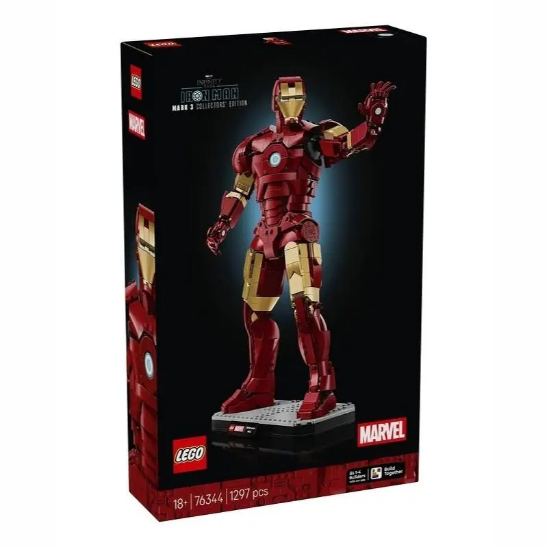 Lego Marvel Iron Man Mark 3 Collectors` Edition 76344