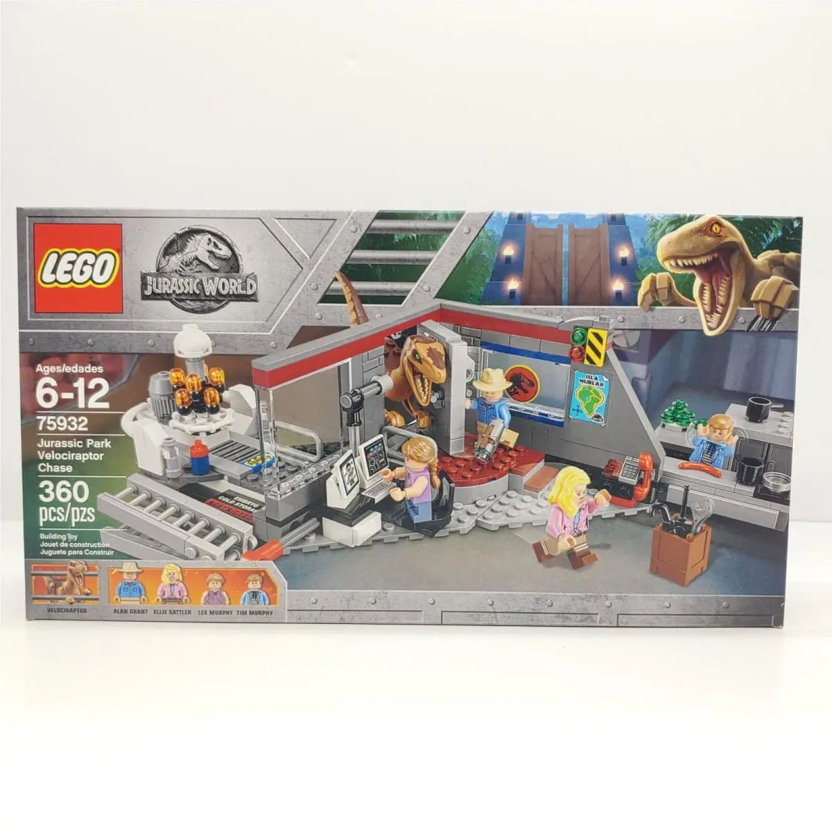Lego 75932 Jurassic World Park Velociprator Chase 2018