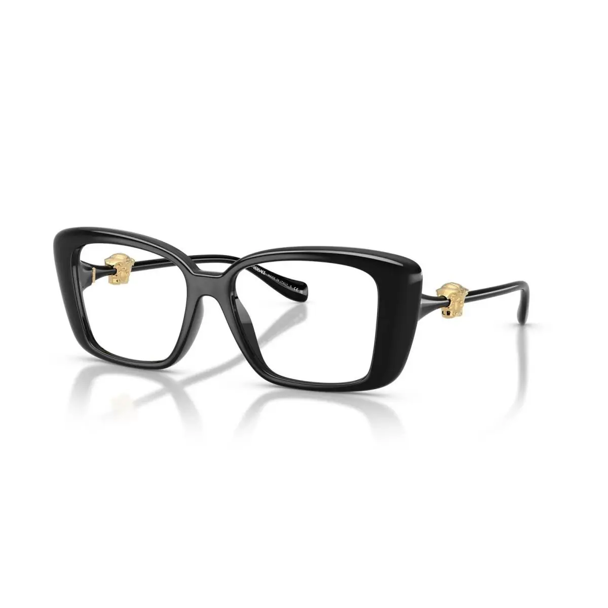 Versace VE3385U GB1 Eyeglasses 51mm Black / Clear Demo Lens