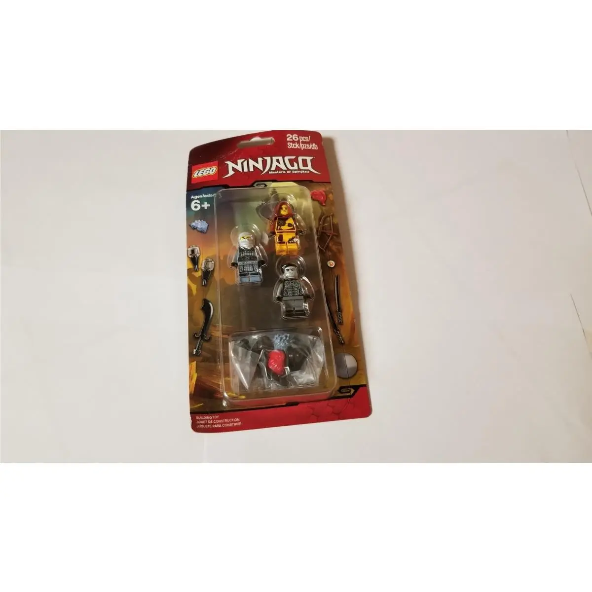 Lego Ninjago Elemental Masters Battle Pack Blister Pack 853687 Ash Shade Skylor