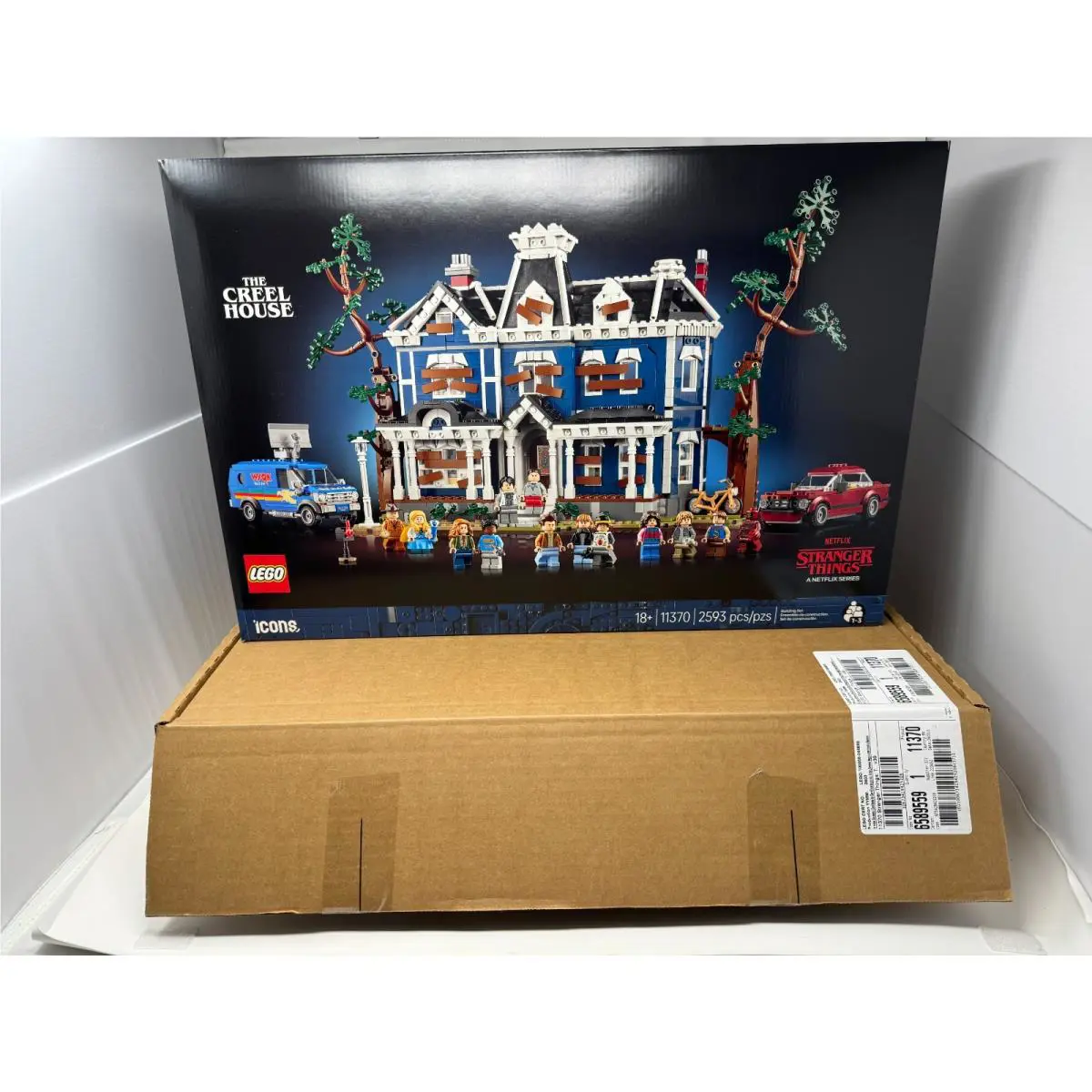 Lego Icons 11370 Stranger Things:the Creel House Set 2593Pcs