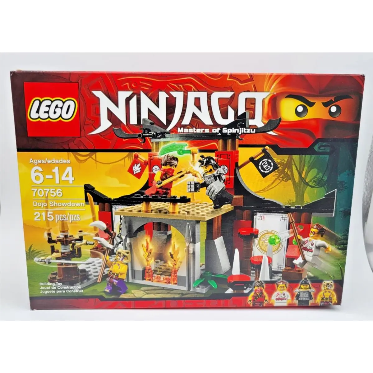 Lego Ninjago Dojo Showdown 70756 - with Factory Tape