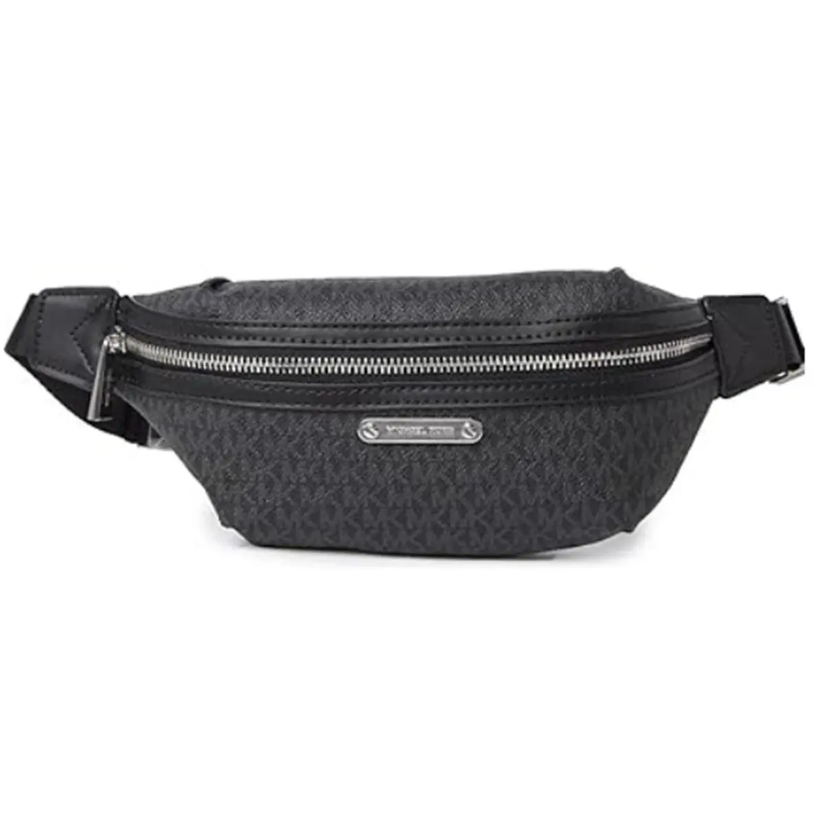 Logo Branded Belt Bag Black by Michael Kors