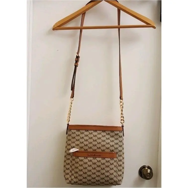 Michael Kors MK Real Leather Crossbody Bag