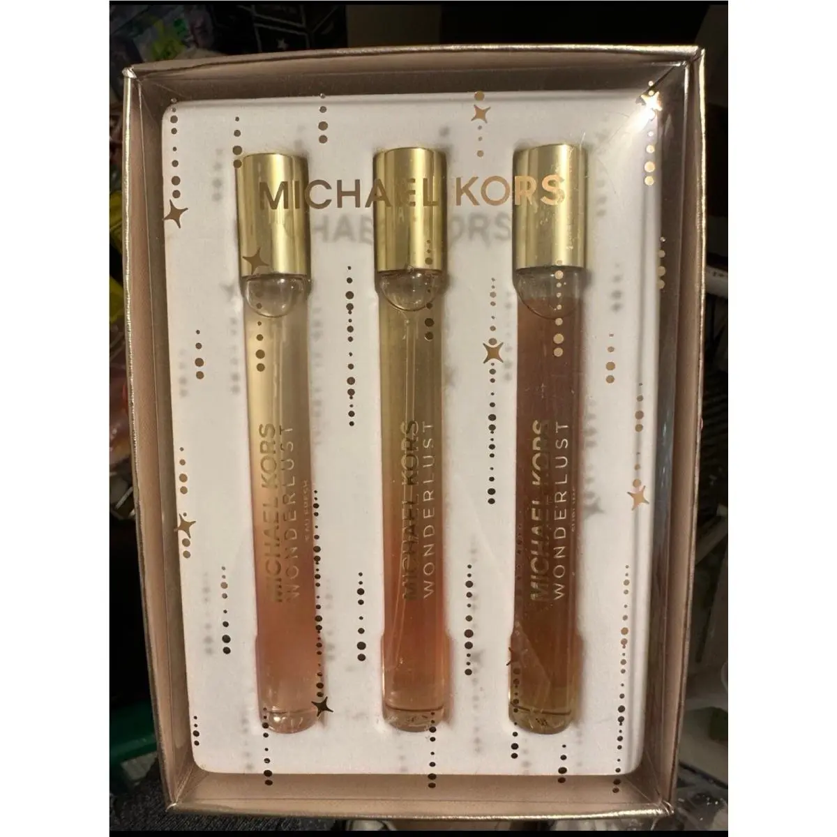 Michael Kors Travel Wonderlust Spray Perfume Set of 3 For Women