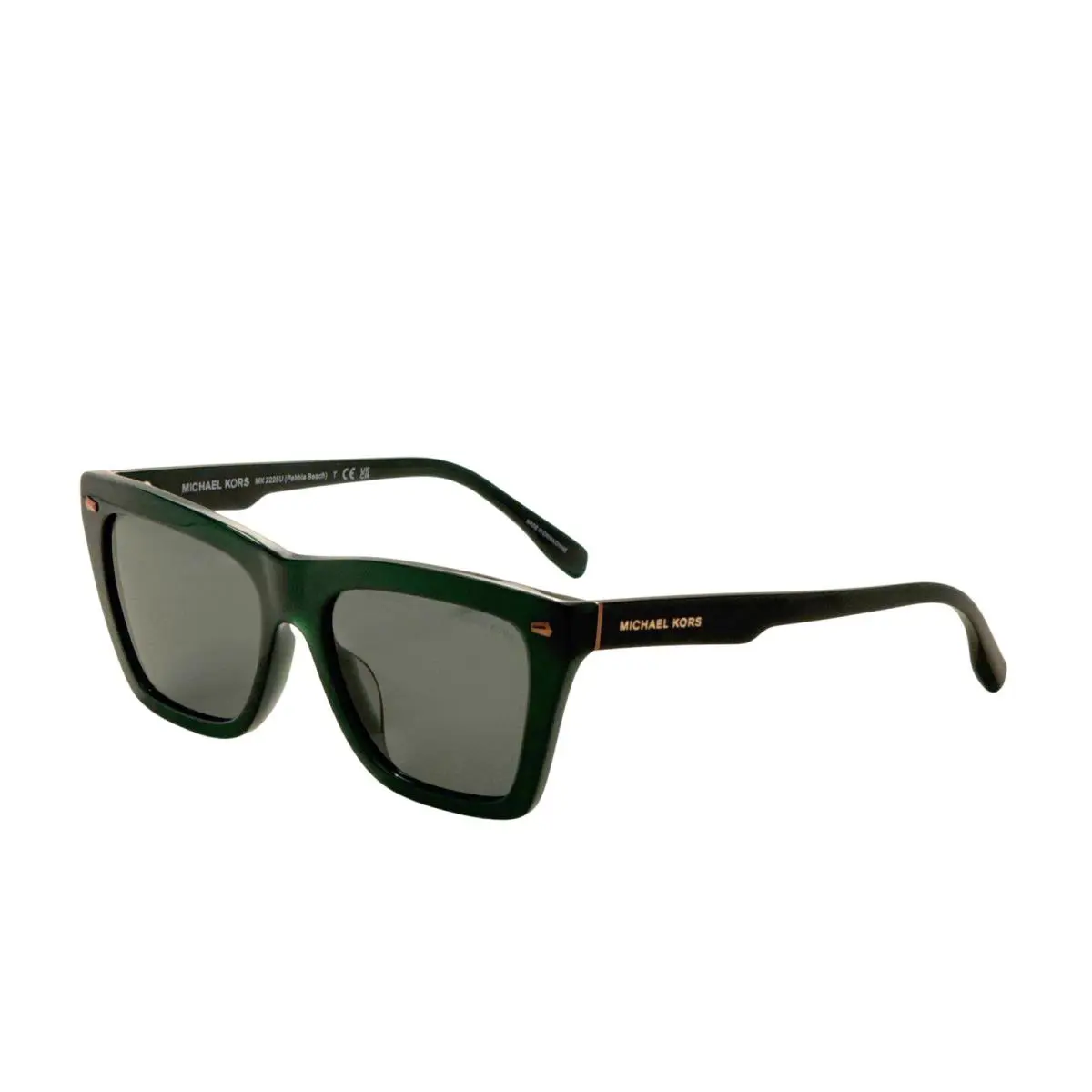 Michael Kors Men`s Pebble Beach 56mm Olive Solid Sunglasses MK2225U-40083H-56
