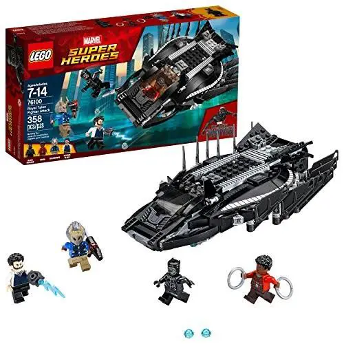 Lego Marvel Super Heroes Royal Talon Fighter Attack 76100 Building Kit 358 Piece