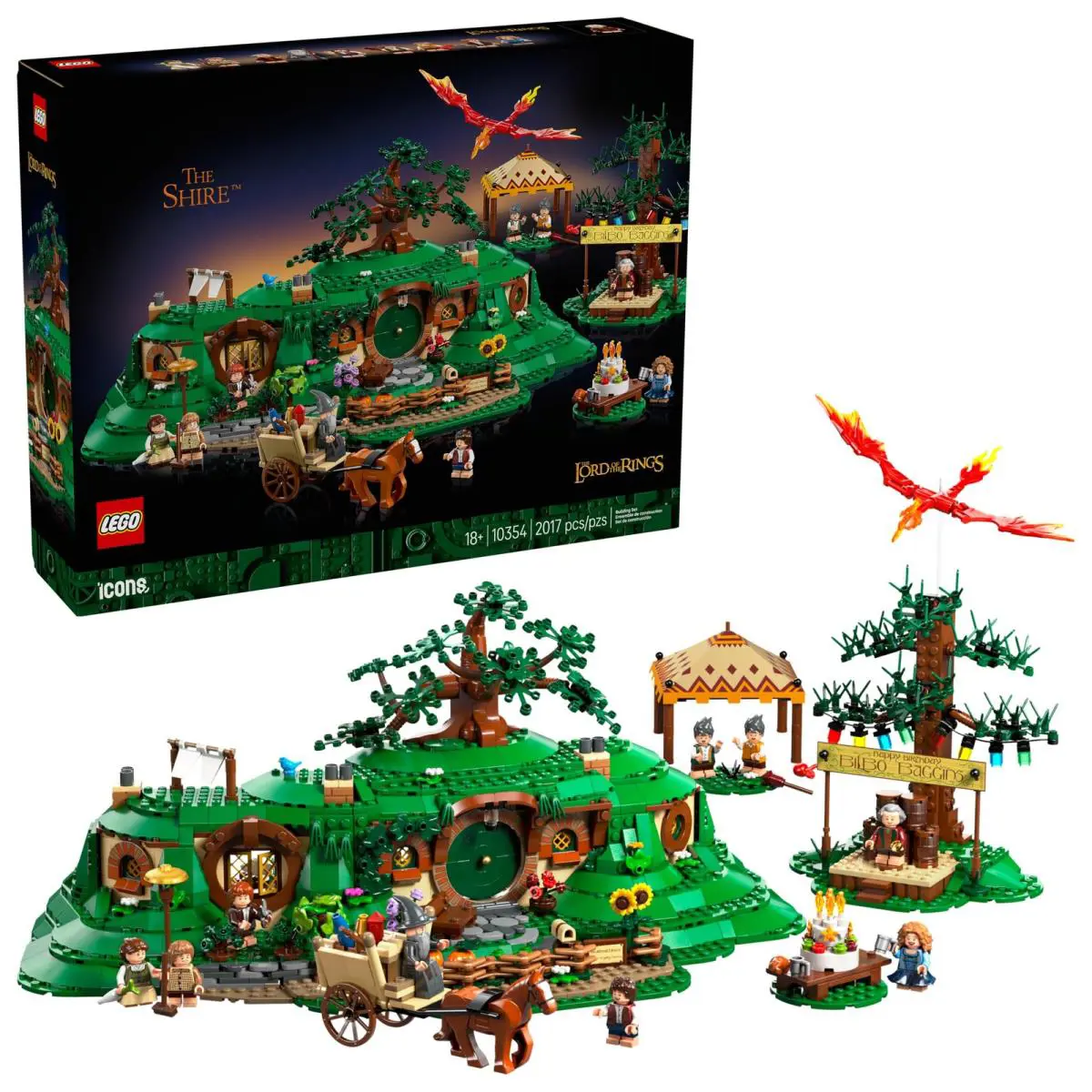 Lego Icons The Lord of The Rings: The Shire 10354