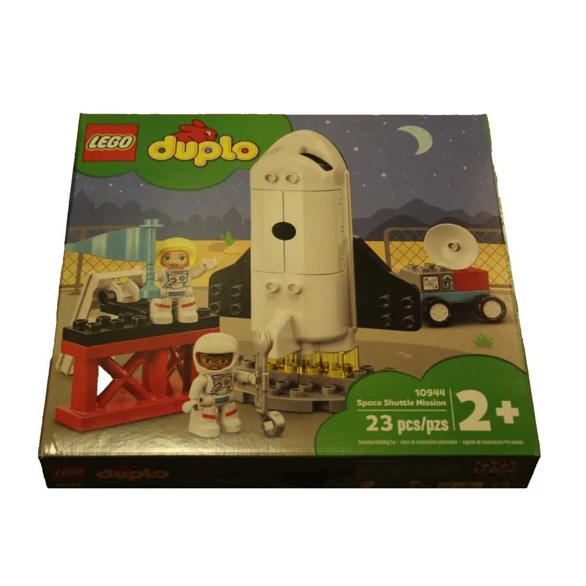Lego Duplo Space Shuttle Mission 10944 23 Pcs 2+ Building Toy Nasa