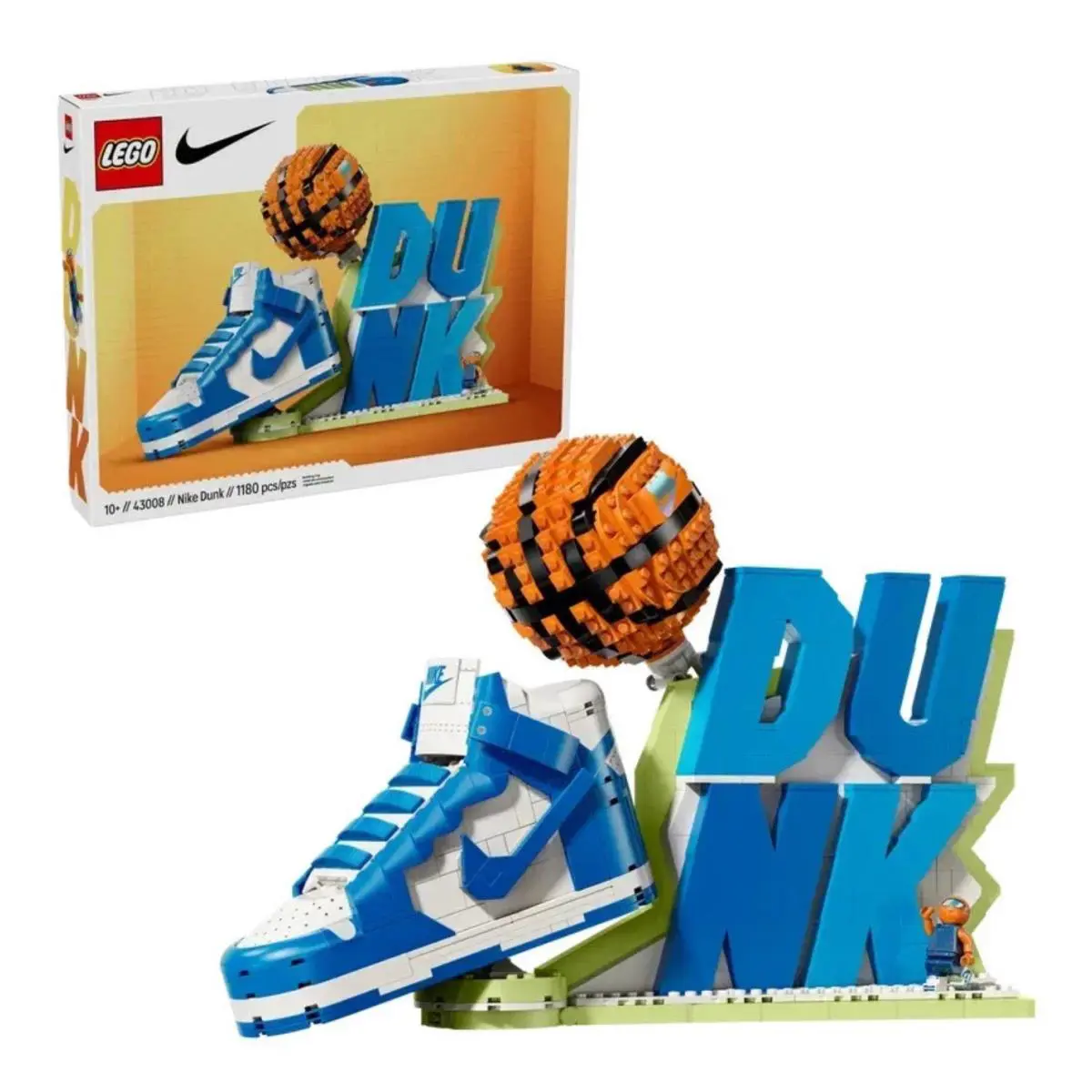 Nike Dunk x Lego Set 43008 Limited Edition Buildable Sneaker Collab