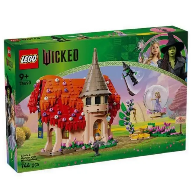 Lego Wicked Munchkinland Glinda and Elphaba 75690
