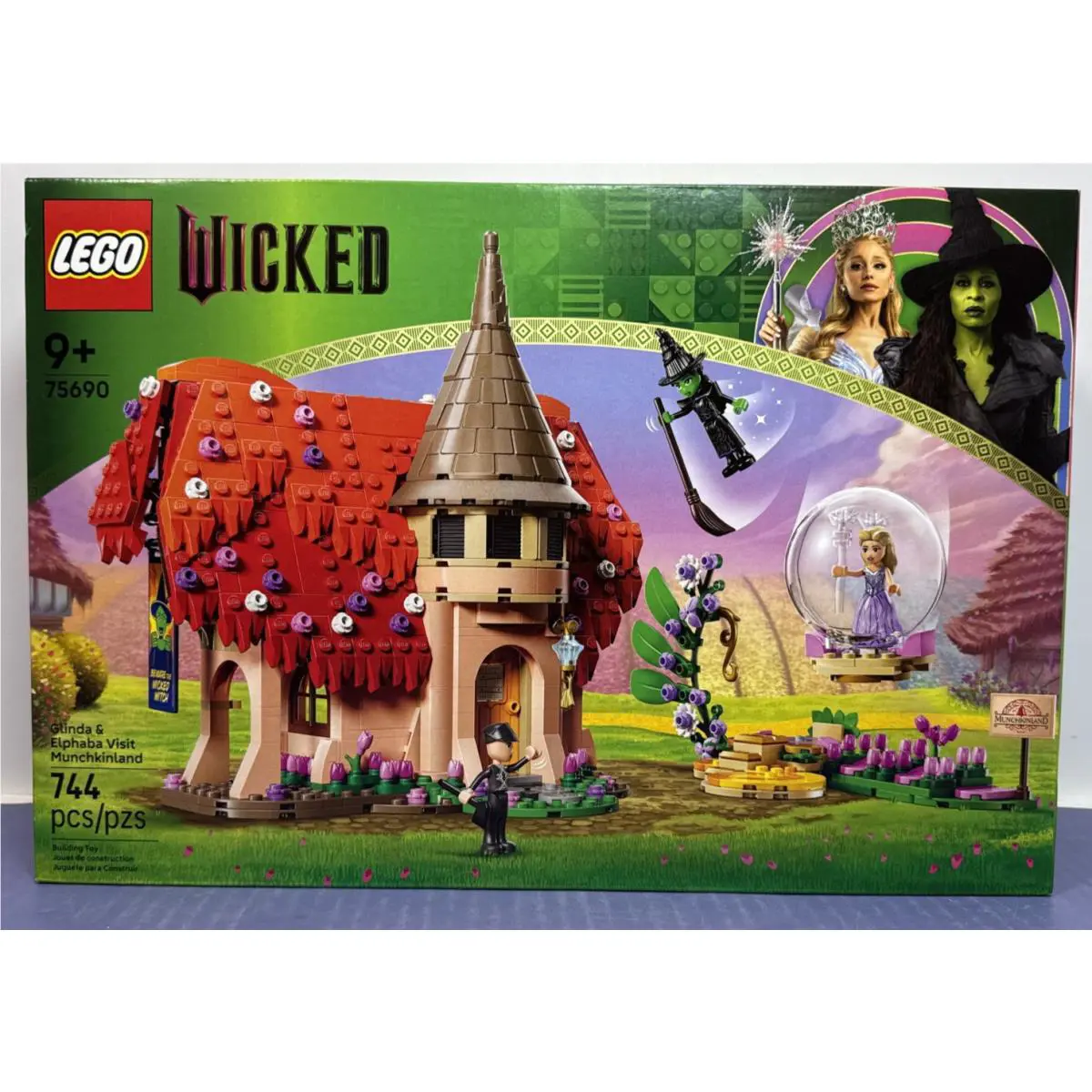 Lego Wicked Munchkinland Glinda and Elphaba 75690