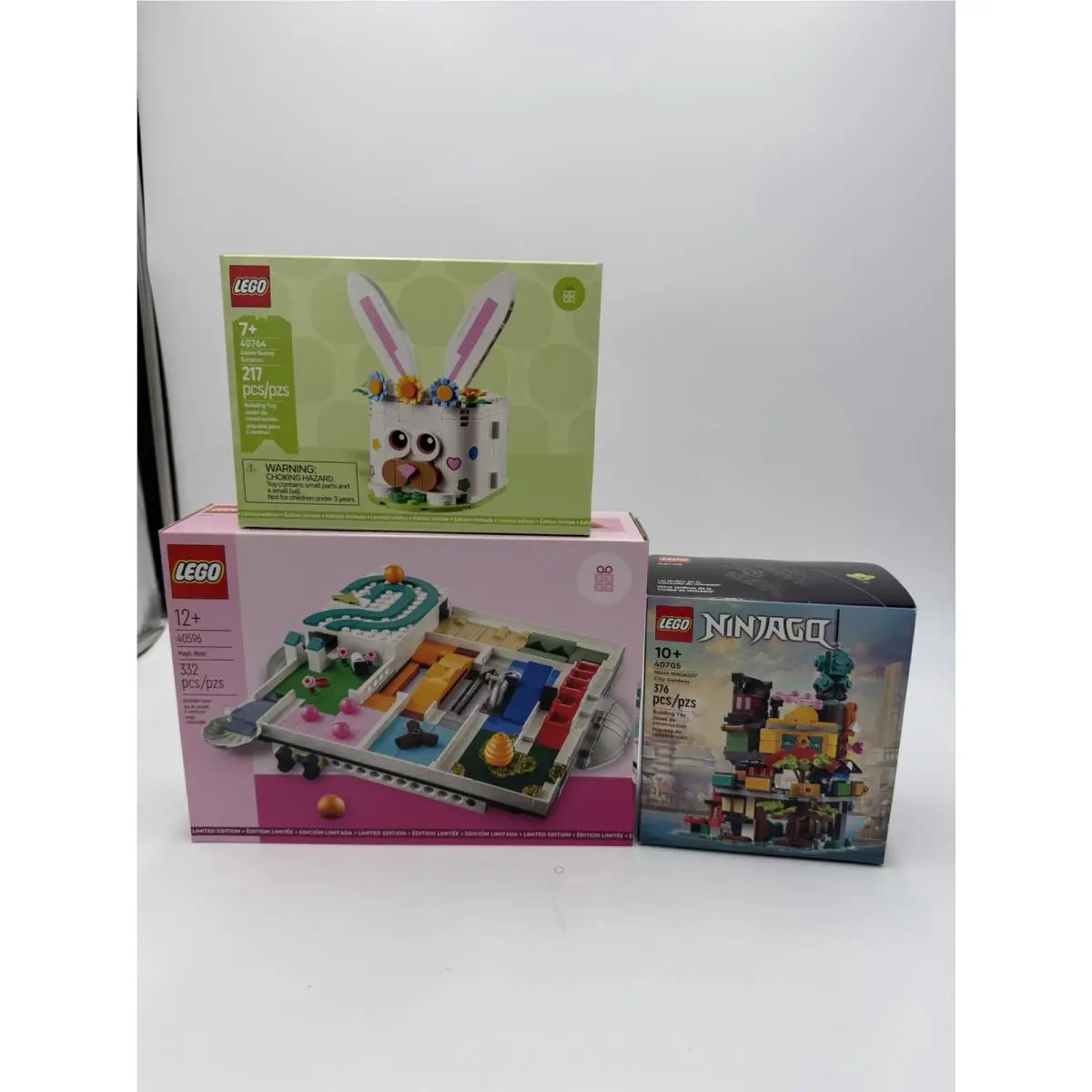 Lego Easter Bunny Micro Ninjago Magic Maze Sets
