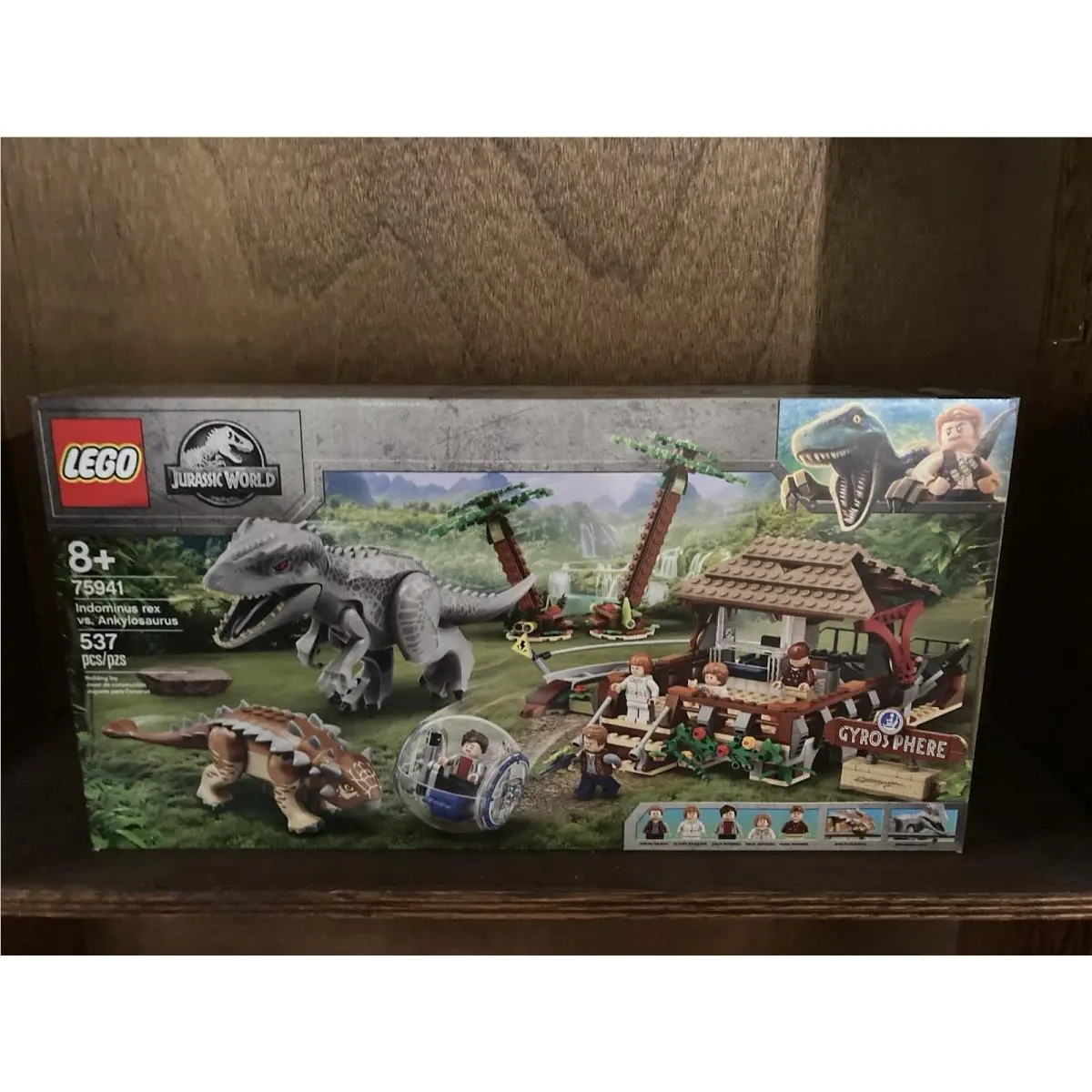 Lego 75941 Indominus Rex Ankylosaurus Jurassic World - - Imperfect Box