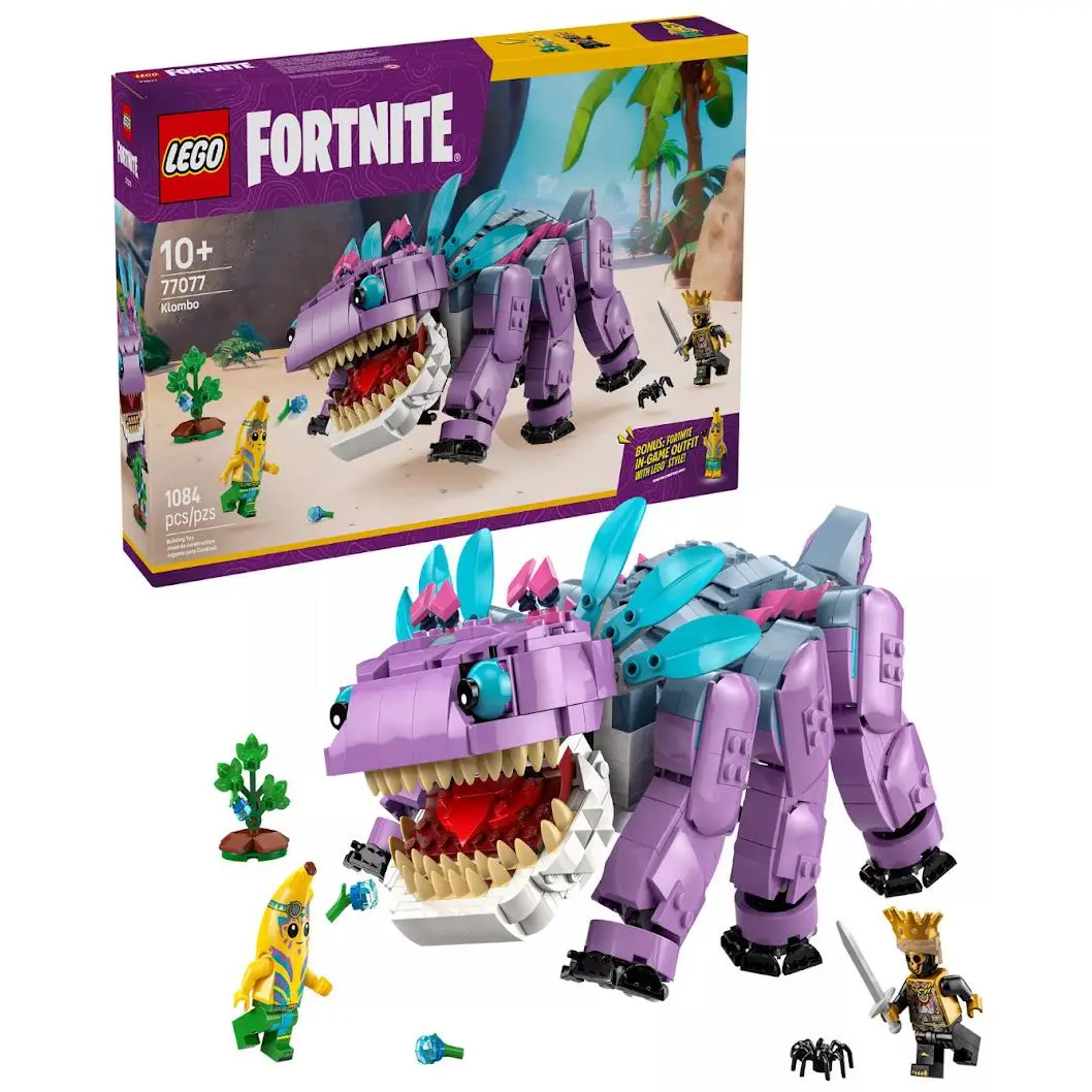 Lego Fortnite Klombo Building Set 77077 1084 Pieces