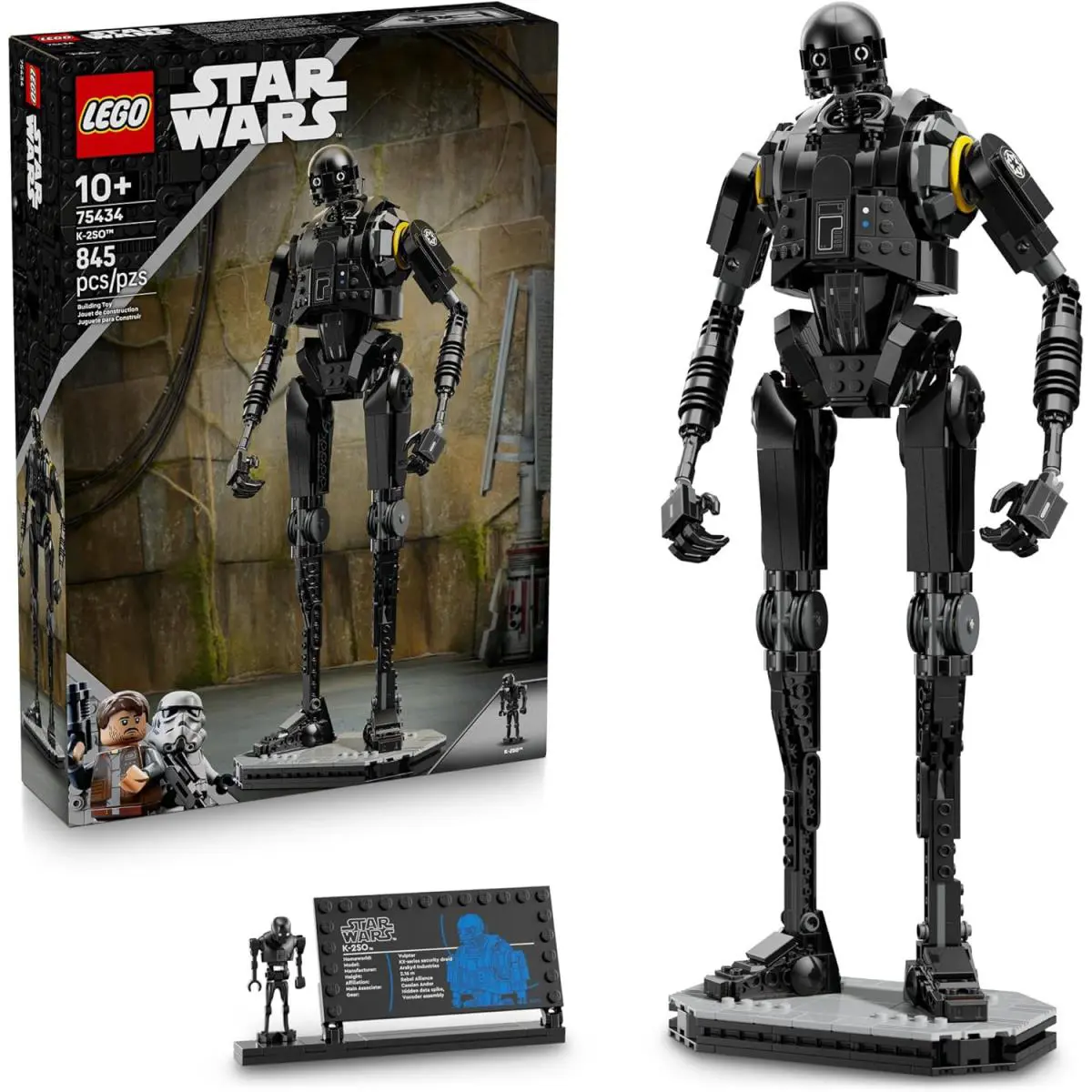 Lego Star Wars: Andor K-2SO Security Droid - Building Toy For Kids Ages 10+ - M
