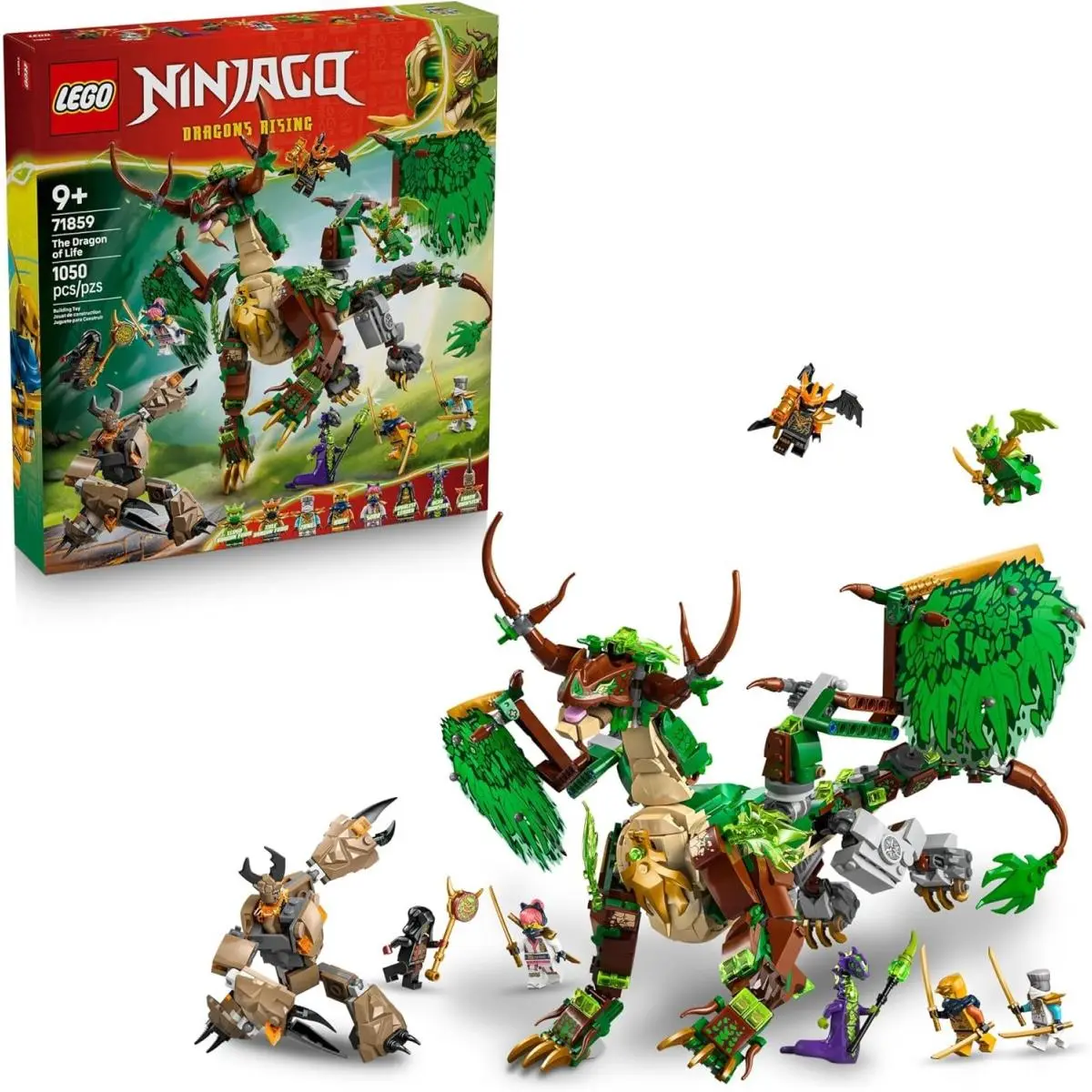 Lego Ninjago The Dragon of Life Building Toy For Boys Girls - Poseable Dragon