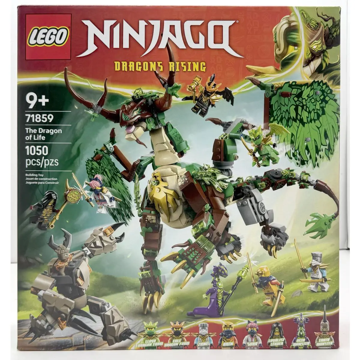 Lego 71859 Ninjago The Dragon of Life Building Toy 1050 Pieces For Ages 9+