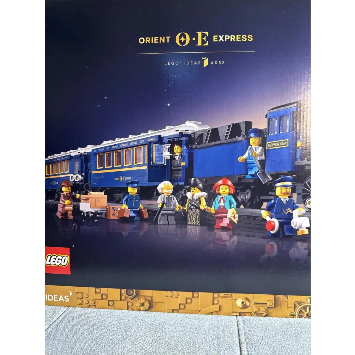 Lego Ideas 21344 The Orient Express Train Box Retired