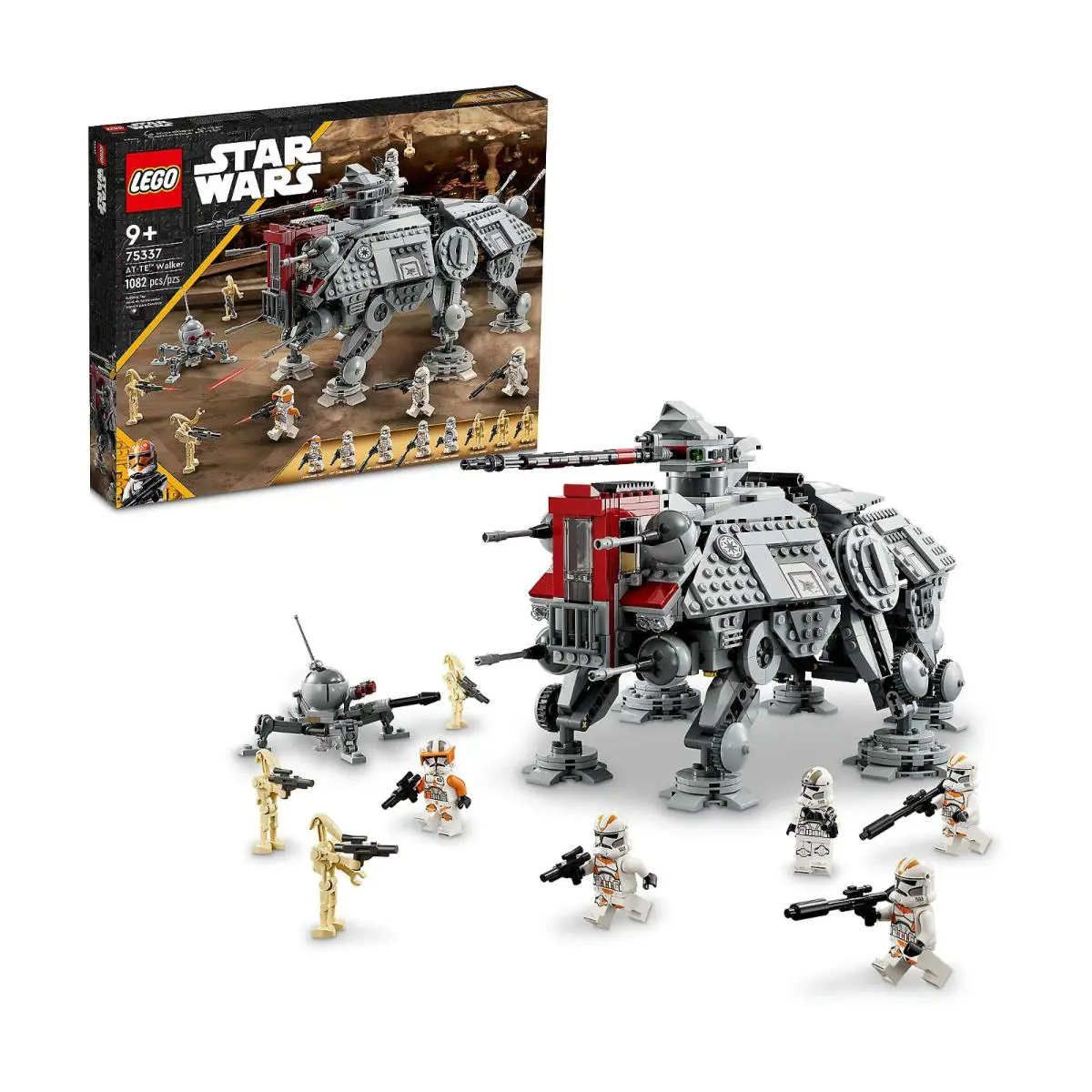 Lego Star Wars At-te Walker 75 337 Building Ki t - 1082 Pcs