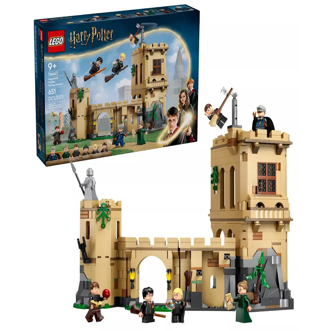 Lego Harry Potter Hogwarts Castle Flying Lessons Building 76447 651 Pieces