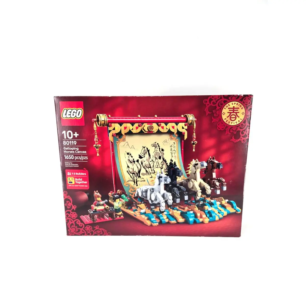 Lego 80119 Spring Festival Galloping Horse Canvas
