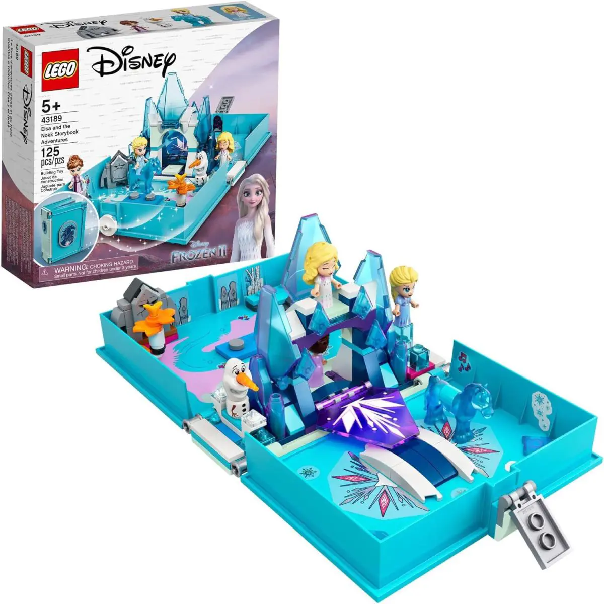 Lego Disney Frozen 2 Elsa and The Nokk Storybook Adventures Building Toy 43189 M