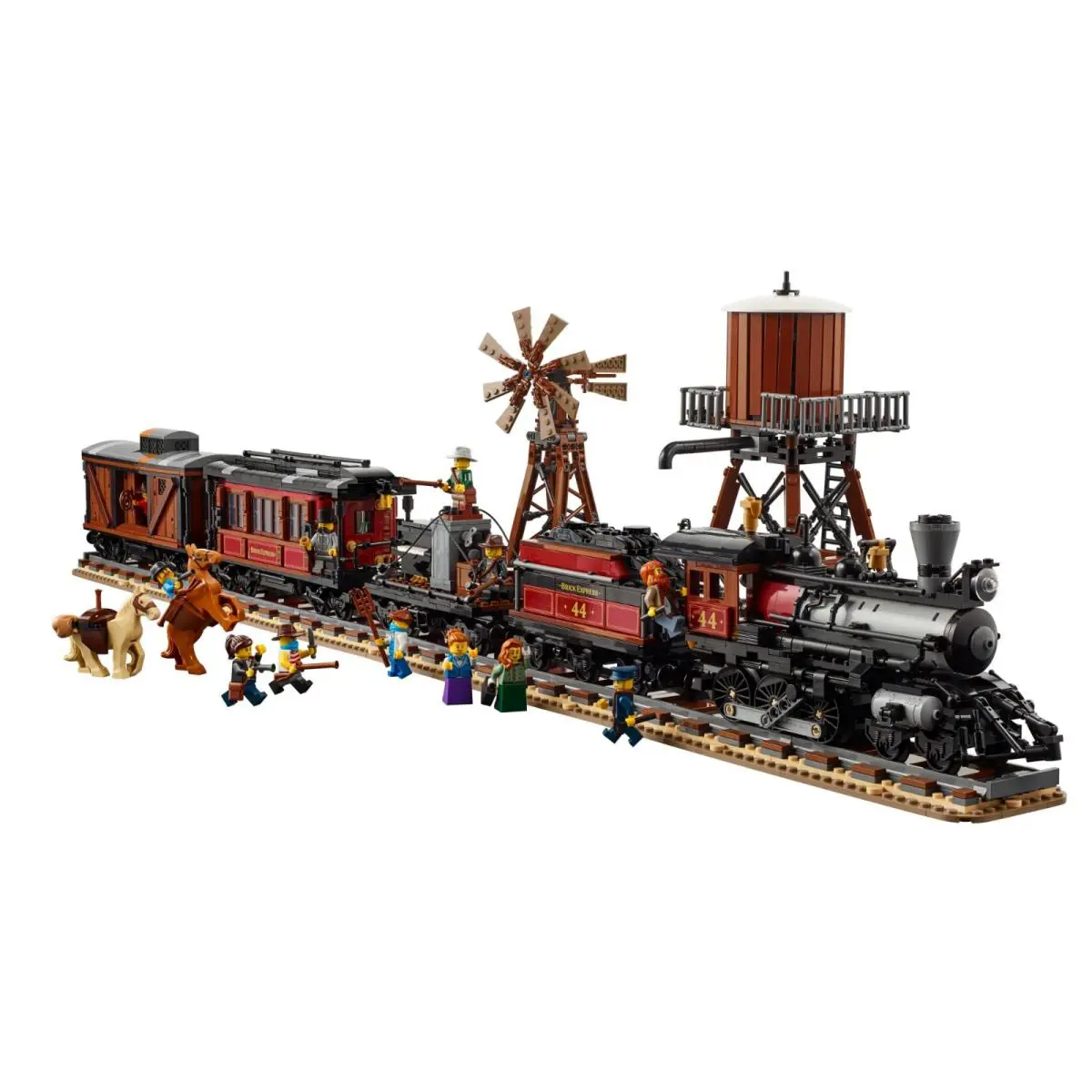 Lego Bricklink Designer Program Series 4 Wild West Train 910044 Set
