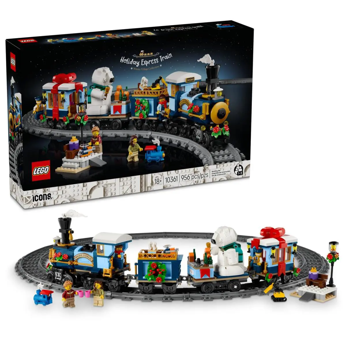 Lego Icons Holiday Express Train 10361