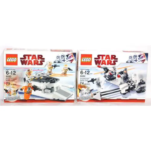 Lego 8303 8304 Rebel Snow Trooper Battle Star Wars es