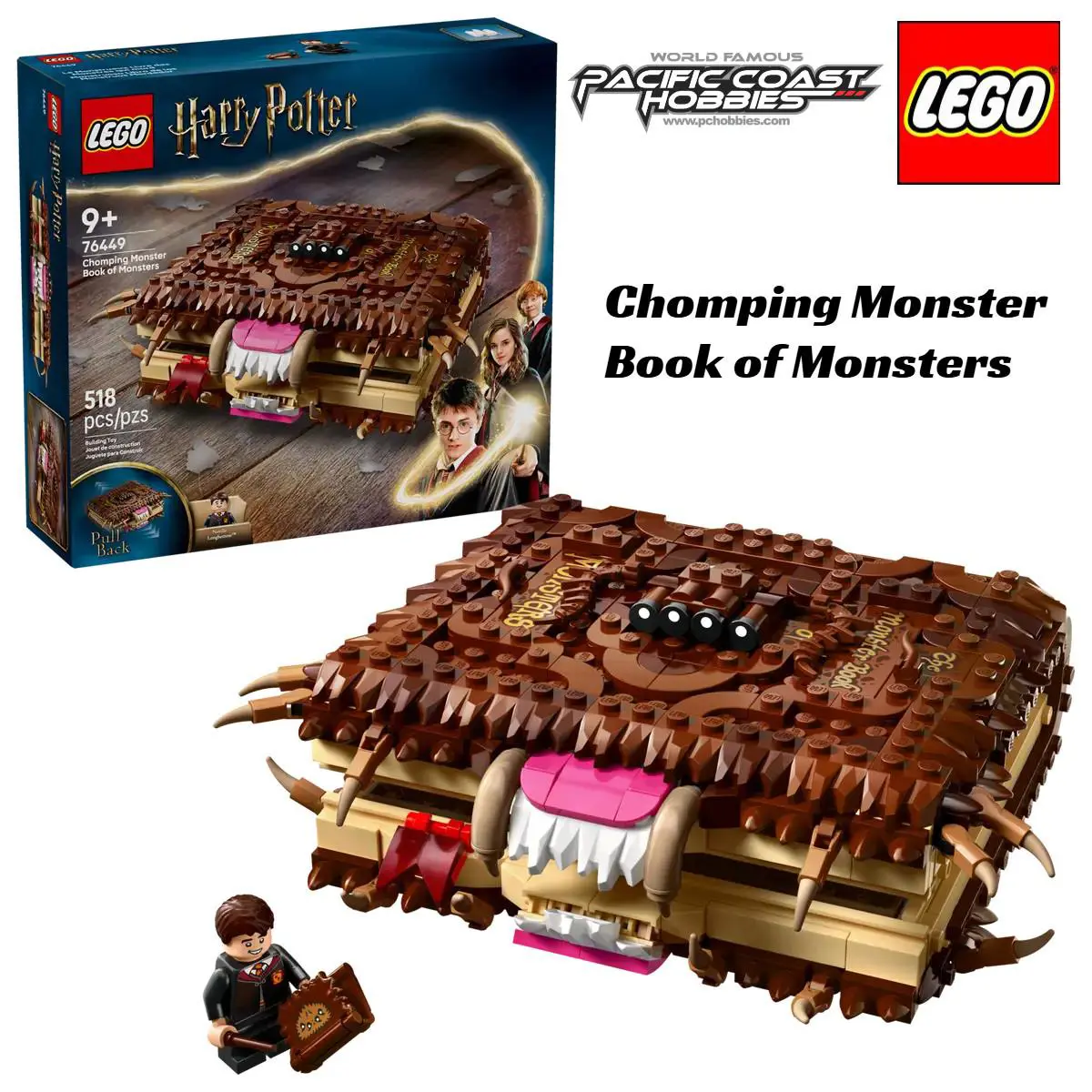 Lego Harry Potter : Chomping Monster Book of Monsters