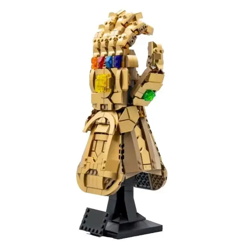 Lego Marvel Infinity Gauntlet Set Thanos Glove Infinity Stones No Box