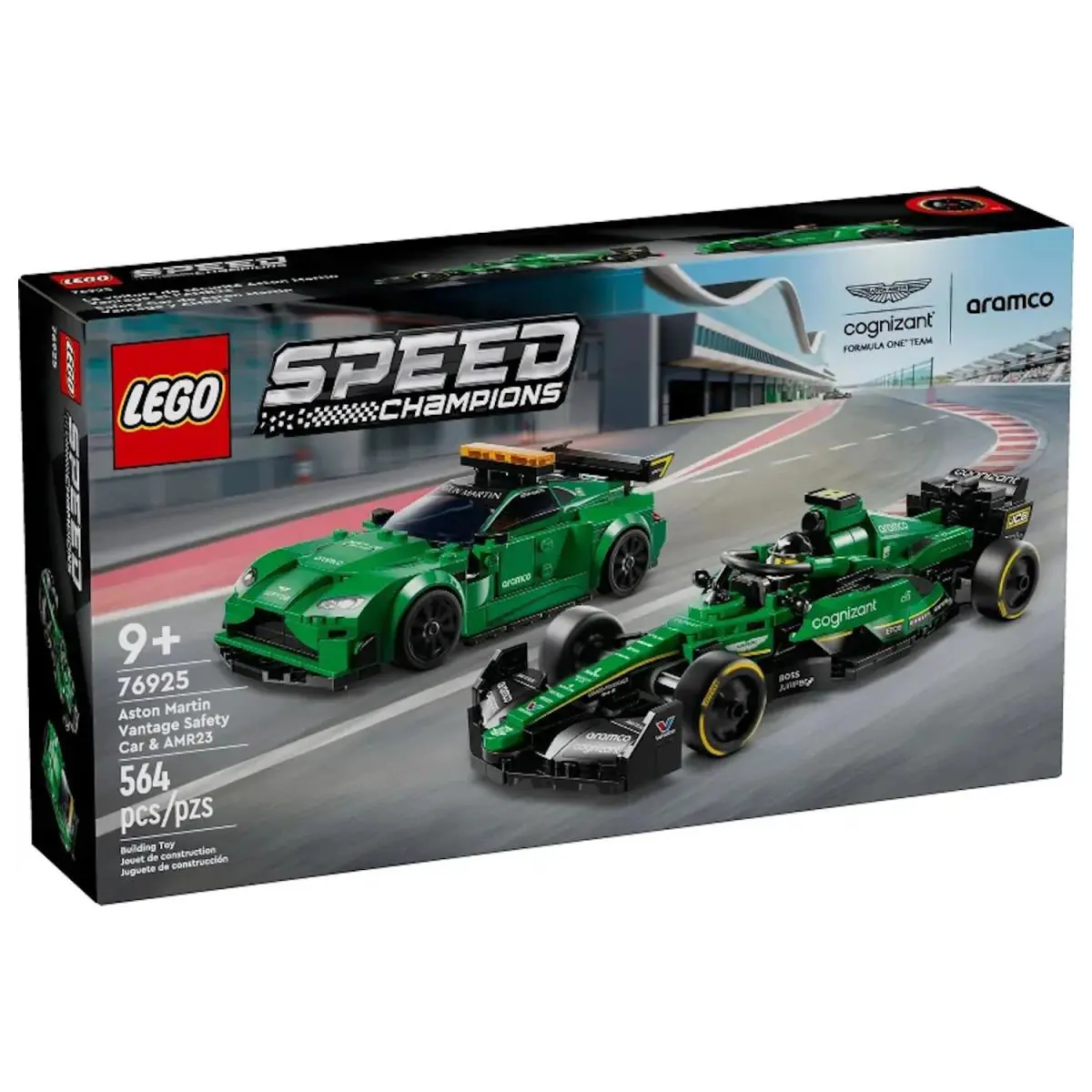 Aston Martin Safety Car and AMR23 Lego 76925