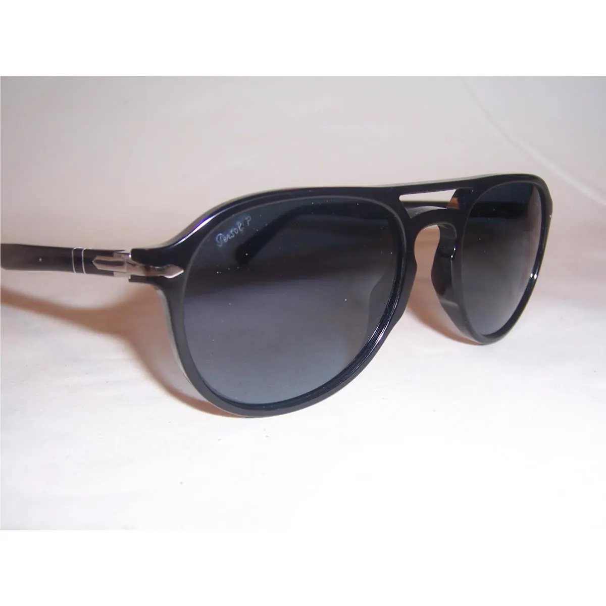 Persol Sunglasses PO 3235/S 095/S3 Black/blue Polarized 55mm
