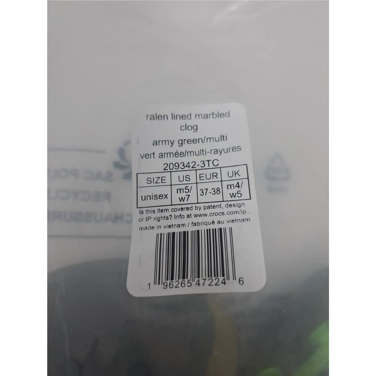 Crocs shoes - Ralen - Ralen - Green 9