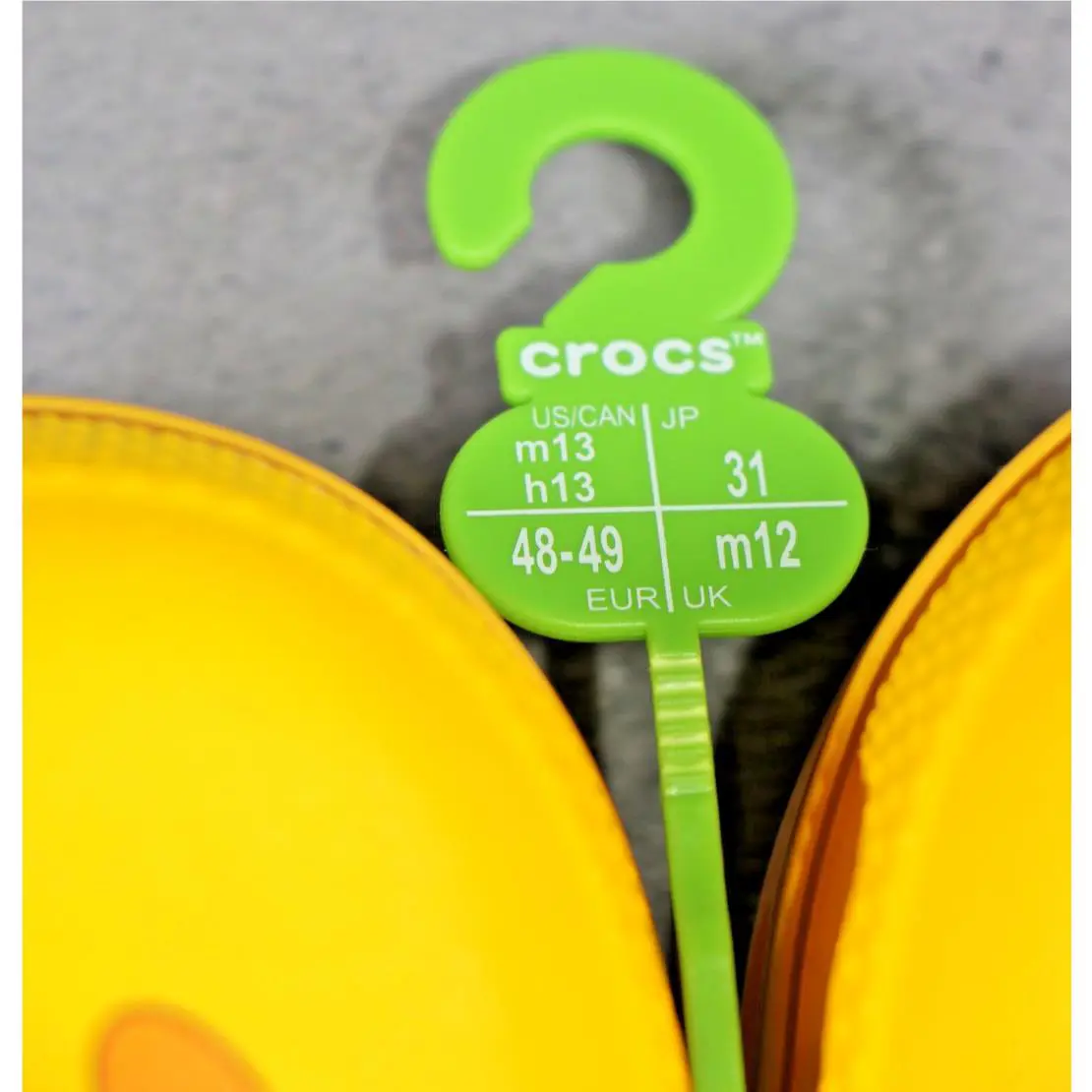 Crocs shoes - Yellow (UPC: 198445135811) 11