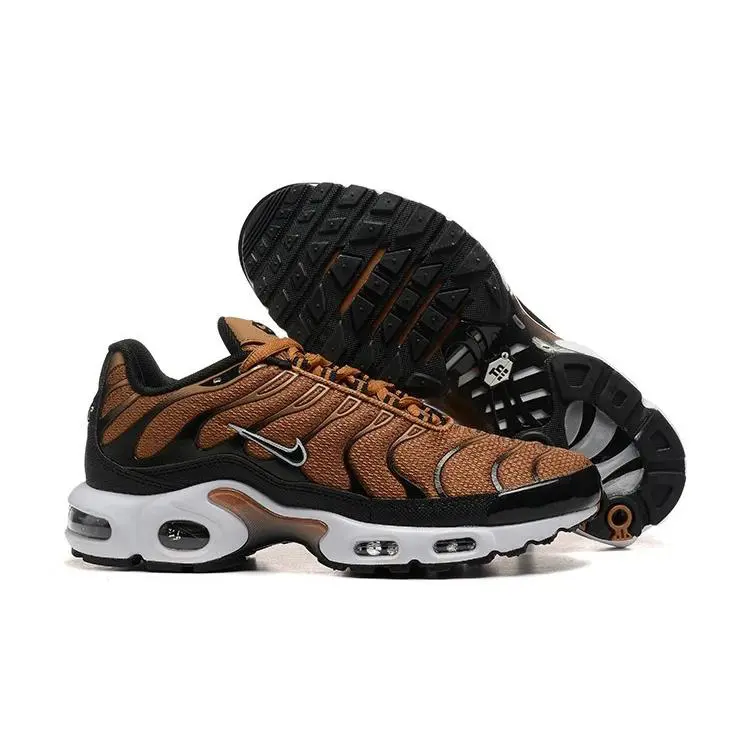 Nike Air Max Plus TN Golden Harvest Tan Men s Sneakers Running Shoes - Brown
