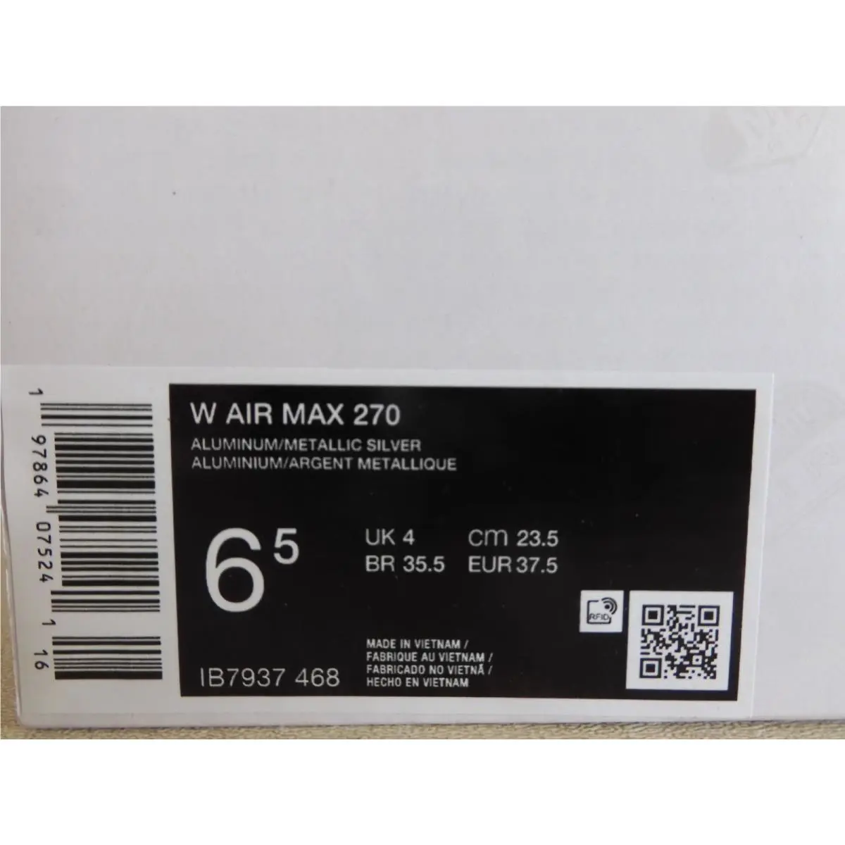 Nike shoes - Nike Air Max 270 - Air Max - IB7937-468 - Blue 30