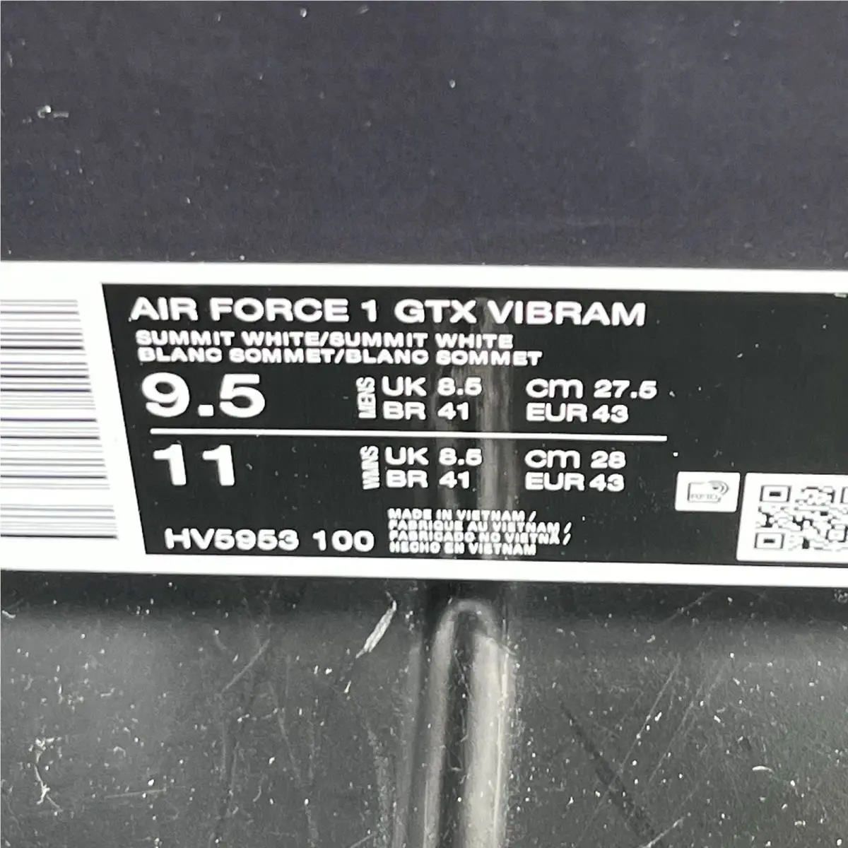Nike shoes - Nike Air Force 1 - Air Force - HV5953-100 - White (UPC: 0198488550527) 7