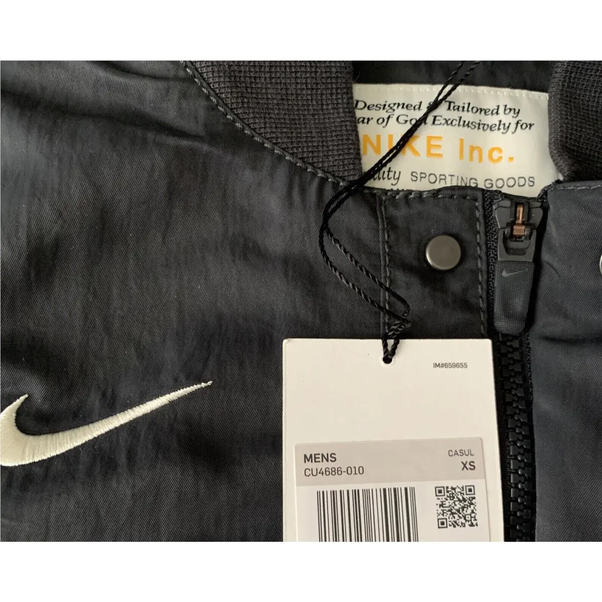 Nike clothing - Nike x Fear Of God Warm Up - CU4686-010 - Black (UPC: 194495870580) 5