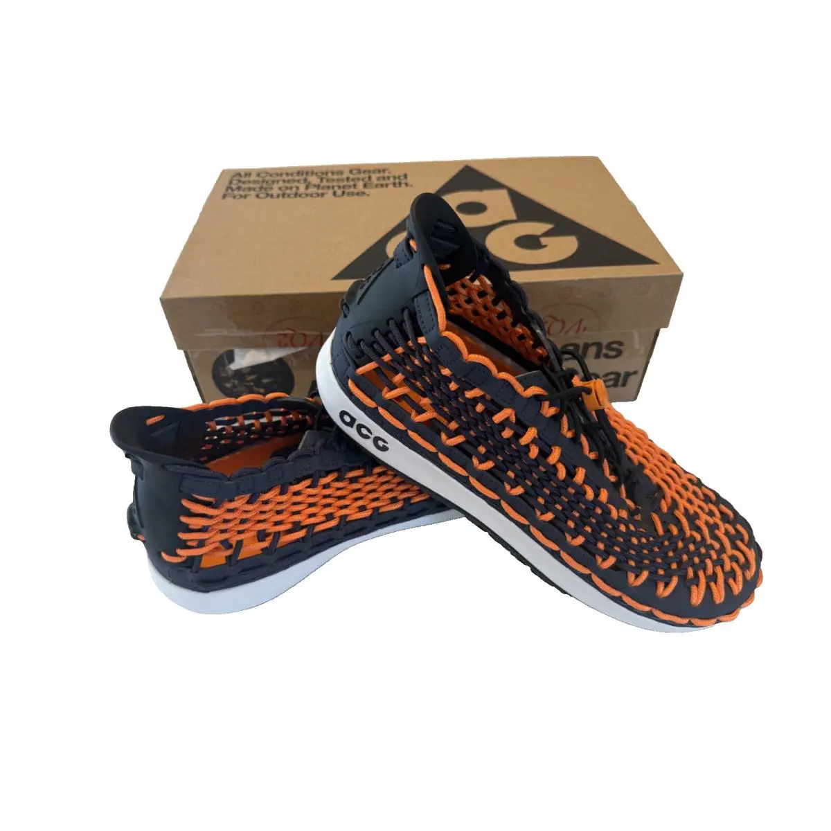 Nike shoes - Nike ACG Watercat+ - ACG - CZ0931-001 - Gridiron/Bright Mandarin-Black 3