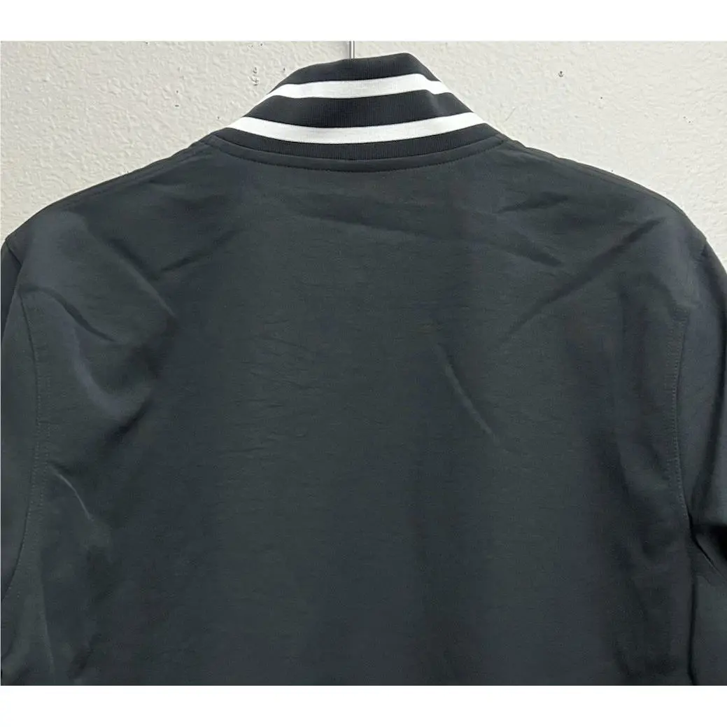 Nike clothing - Nike Coach Prime Deion Sanders Bomber Jacket - Black (UPC: 196793165467) 4