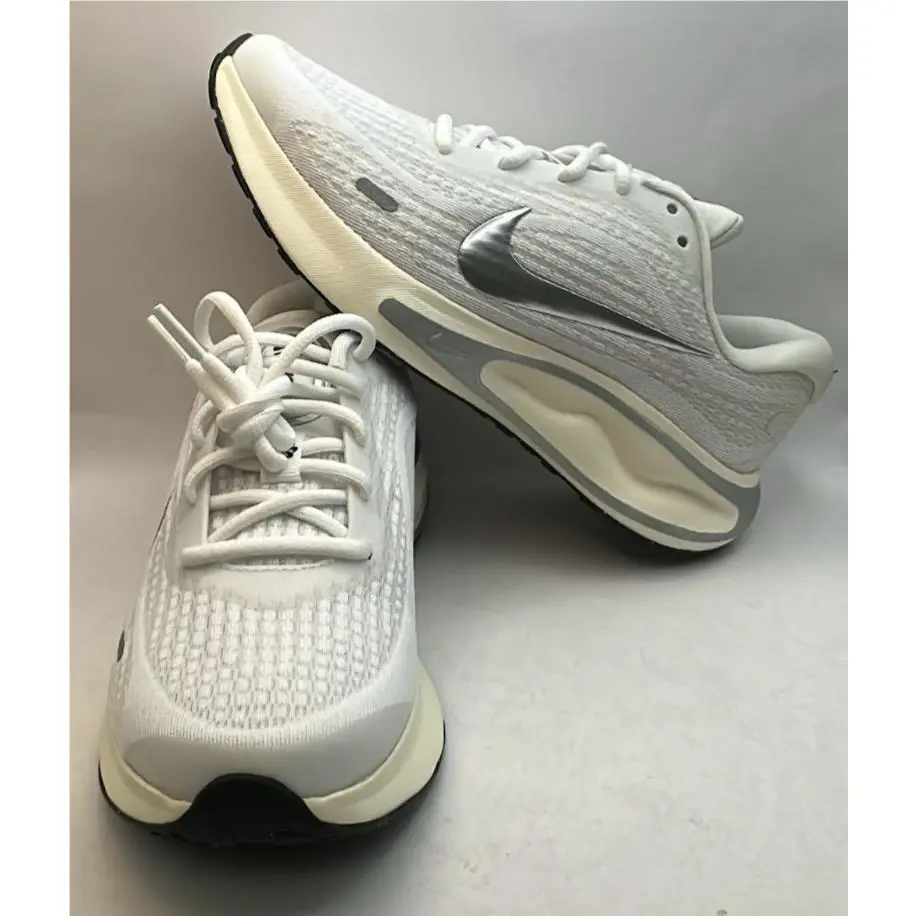Nike shoes - Nike Journey Run - Journey Run - FJ7765-104 - White Metallic Silver (UPC: 197593802330) 6
