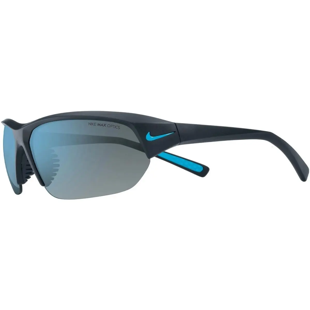 Skylon Ace Semi-rimless Sport Wrap Sunglasses w/ Mirror Lens - FQ4766 045 by Nike